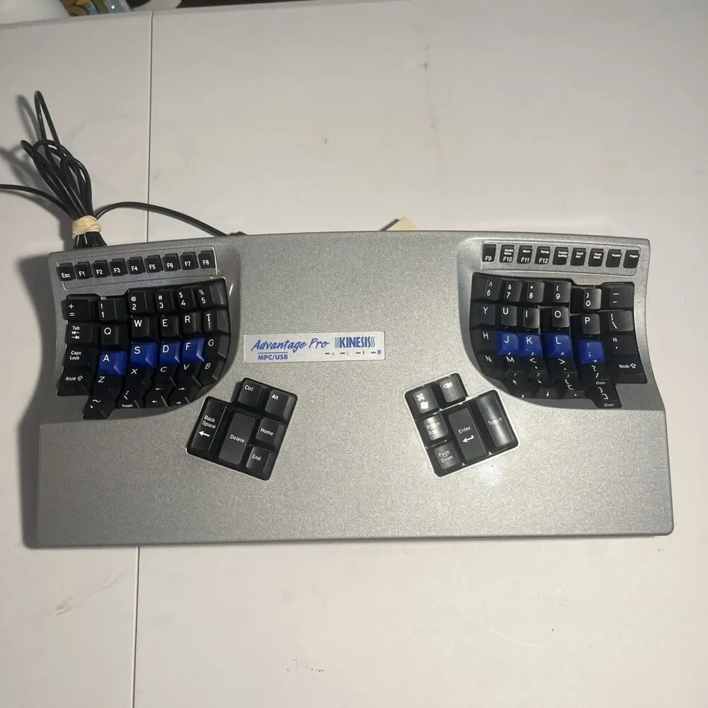 Kinesis Advantage Pro kb510usb Silver 2002